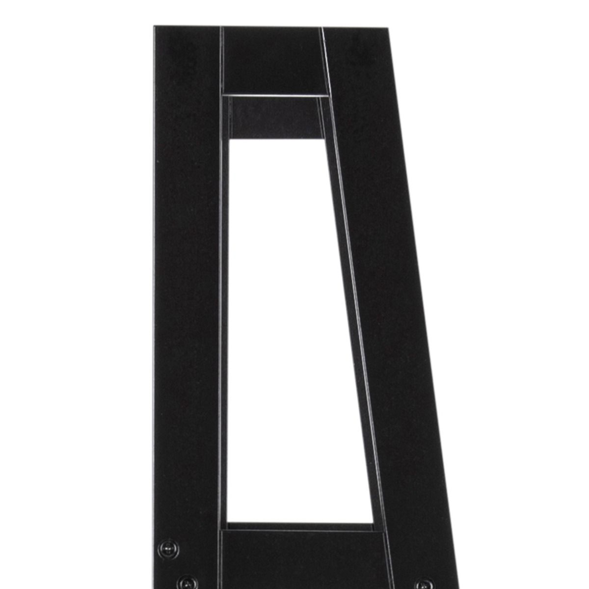 Wally Ladder Bookcase With 5 Shelves In Black - Price Crash Furniture