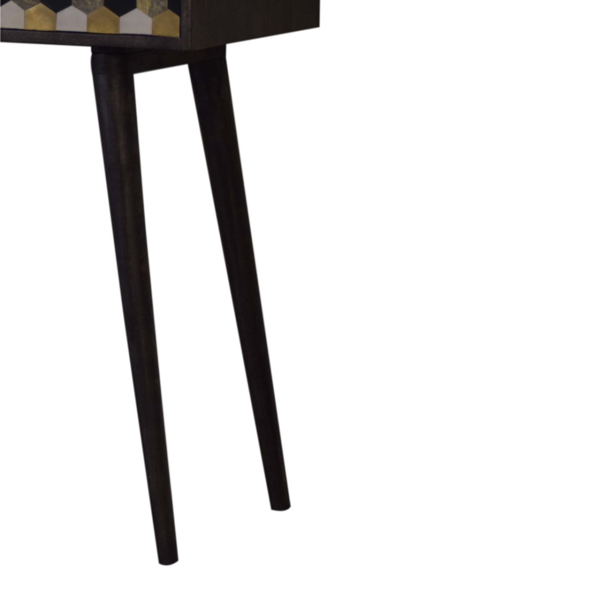 Walnut Block Writing Desk - Price Crash Furniture