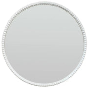 Washed Wood Framed Beaded Mirror - Price Crash Furniture