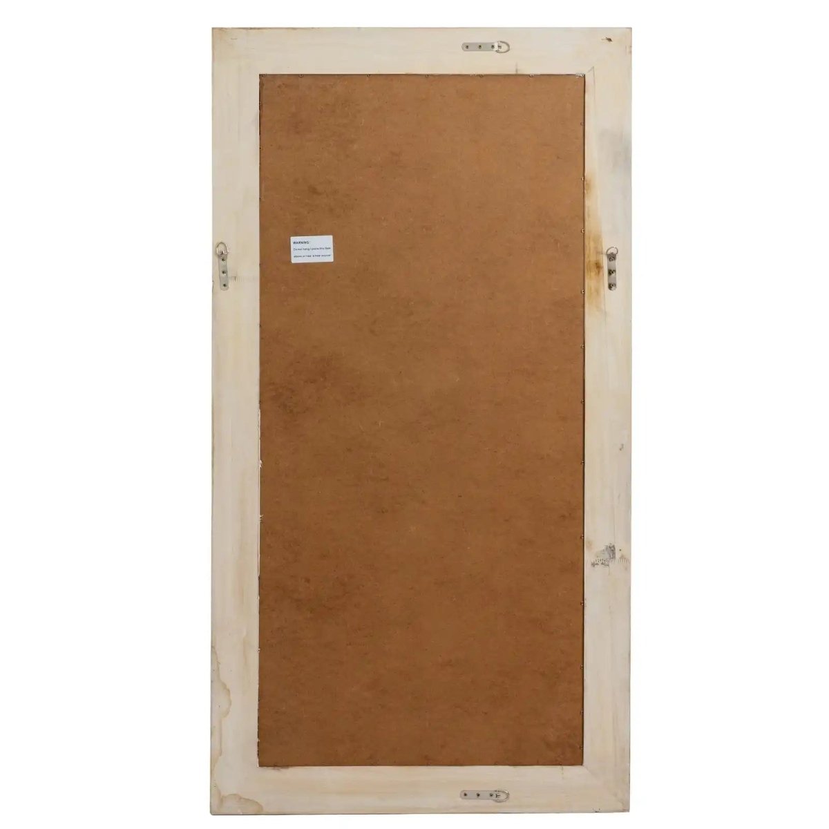 Washed Wood Framed Mirror - Price Crash Furniture