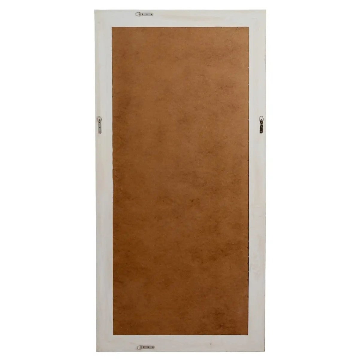 Washed Wood Large Framed Mirror - Price Crash Furniture