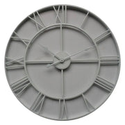 White Skeleton Wall Clock - Price Crash Furniture