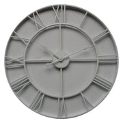 White Skeleton Wall Clock - Price Crash Furniture