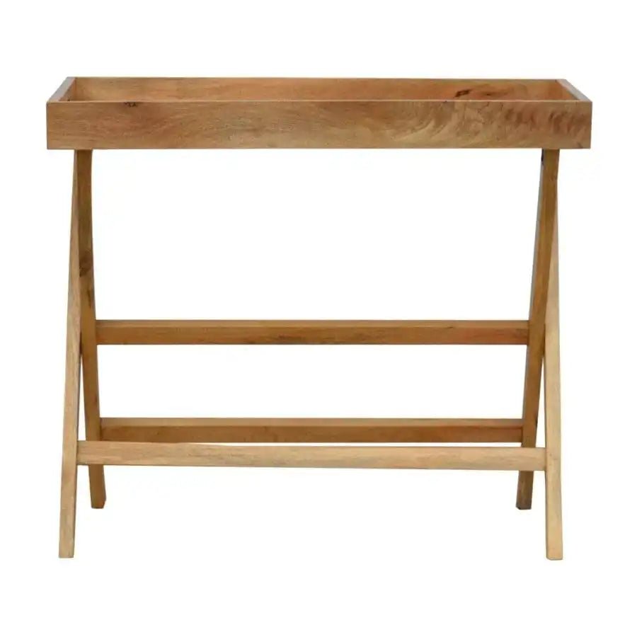 Wooden Butler Tray With Foldabale Legs - Price Crash Furniture
