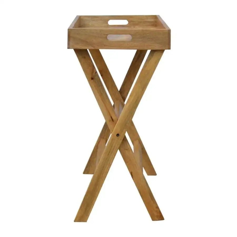 Wooden Butler Tray With Foldabale Legs - Price Crash Furniture