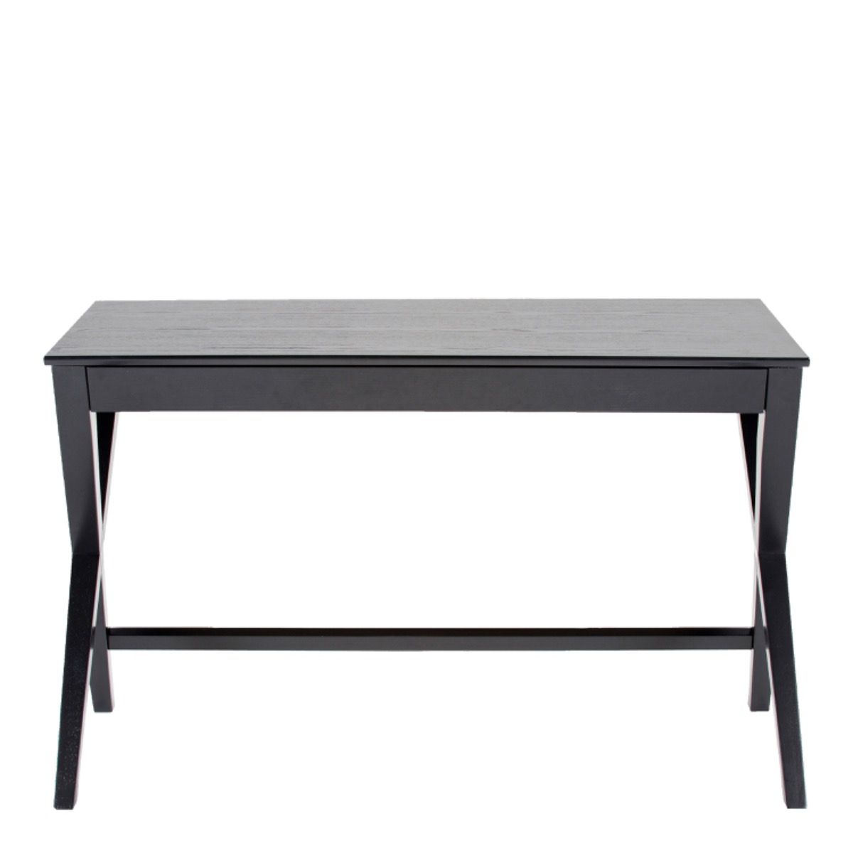Writex Desk with 1 Drawer In Black - Price Crash Furniture