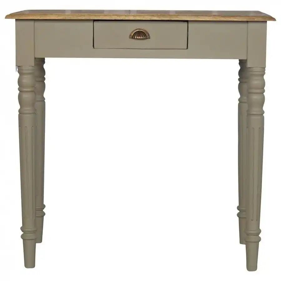 Writing Desk With 2 Drawers And Open Slot - Price Crash Furniture