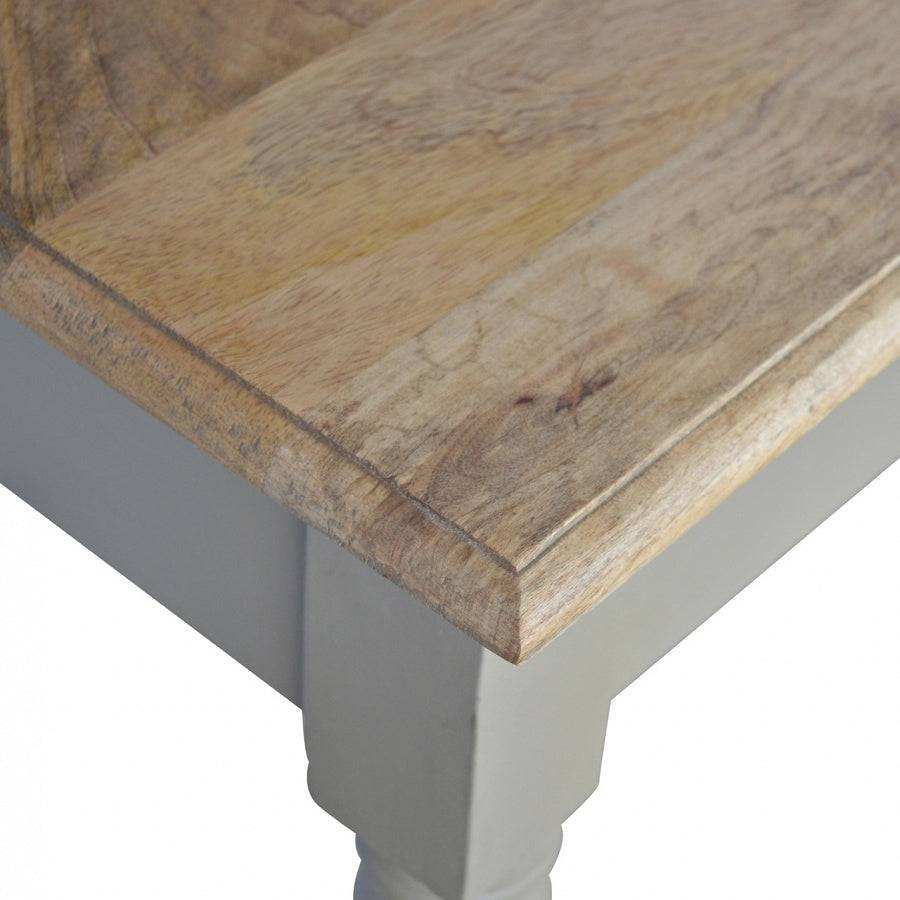 Writing Desk With 2 Drawers And Open Slot - Price Crash Furniture