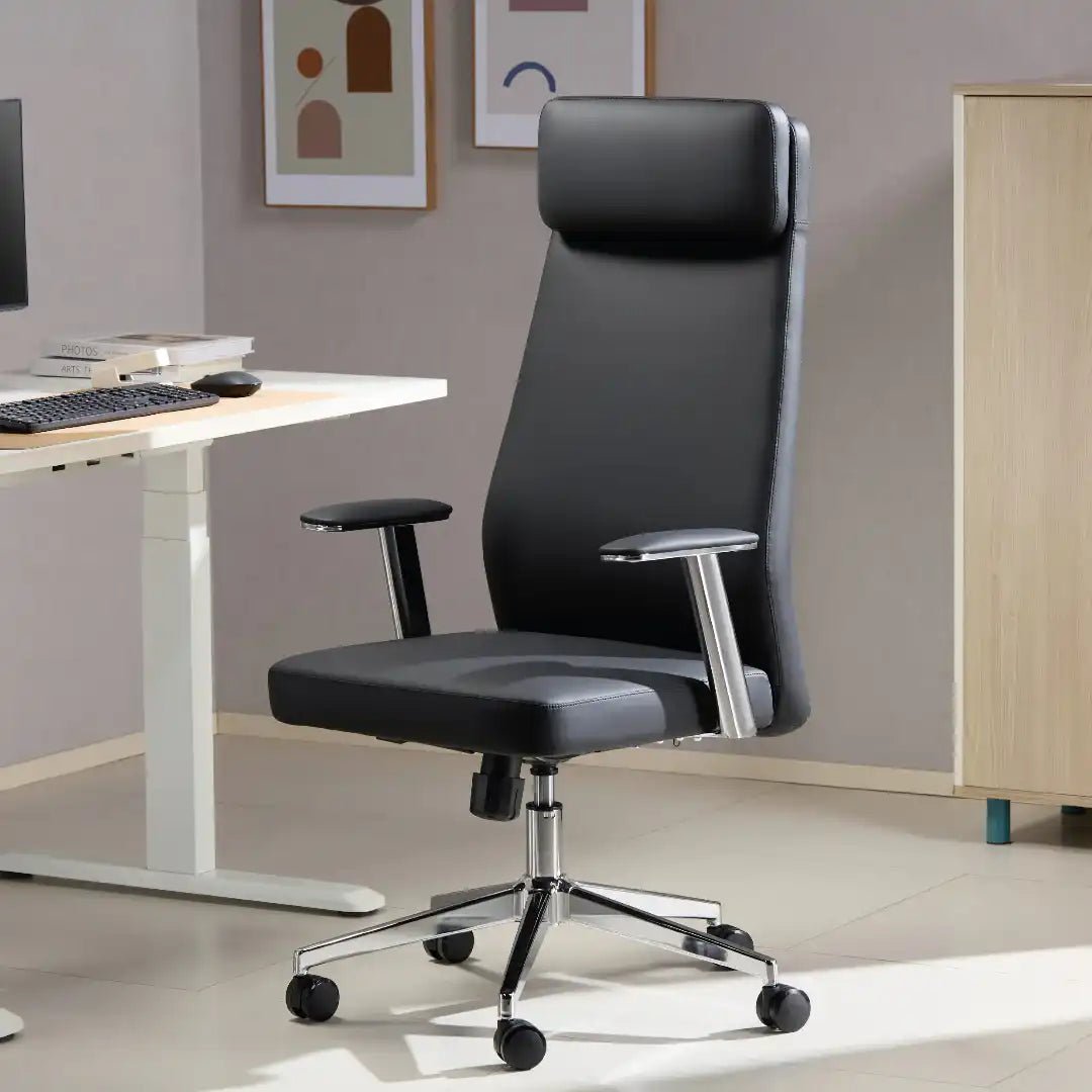 York Office Chair - Black - Price Crash Furniture