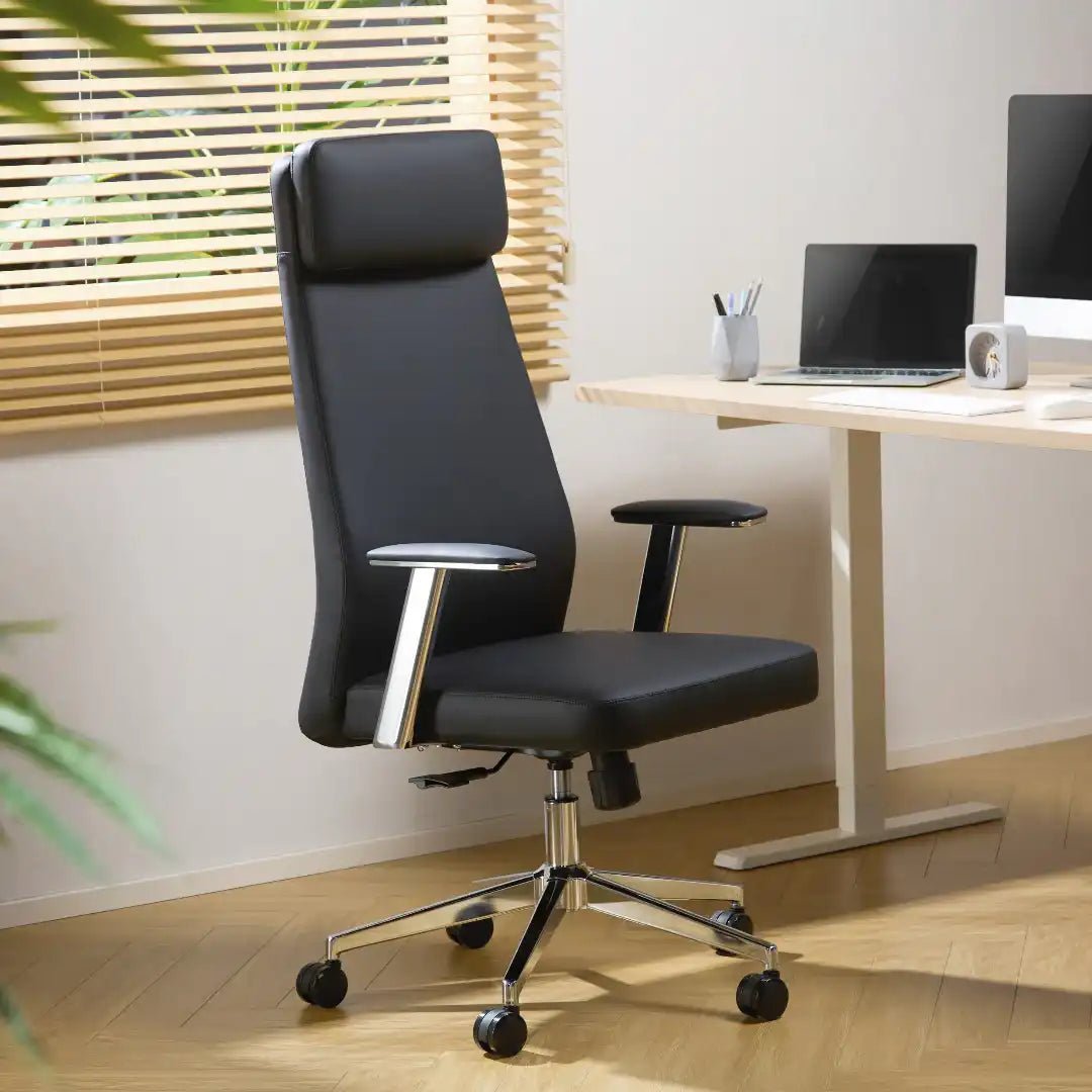 York Office Chair - Black - Price Crash Furniture
