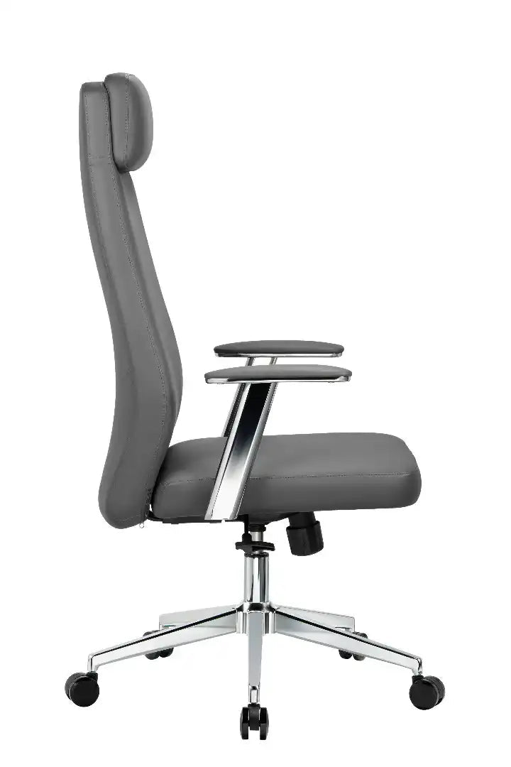 York Office Chair - Grey - Price Crash Furniture