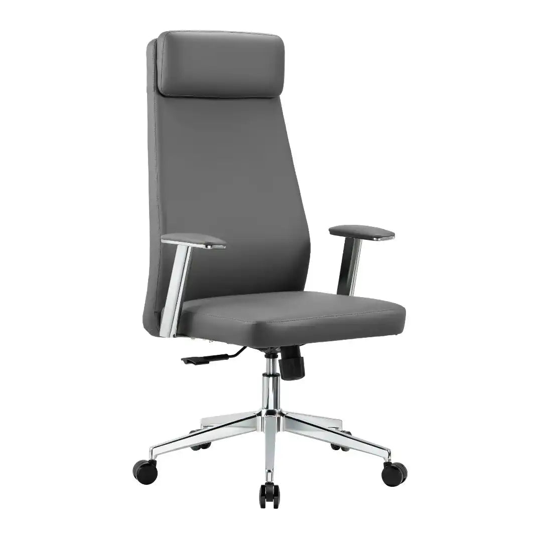 York Office Chair - Grey - Price Crash Furniture