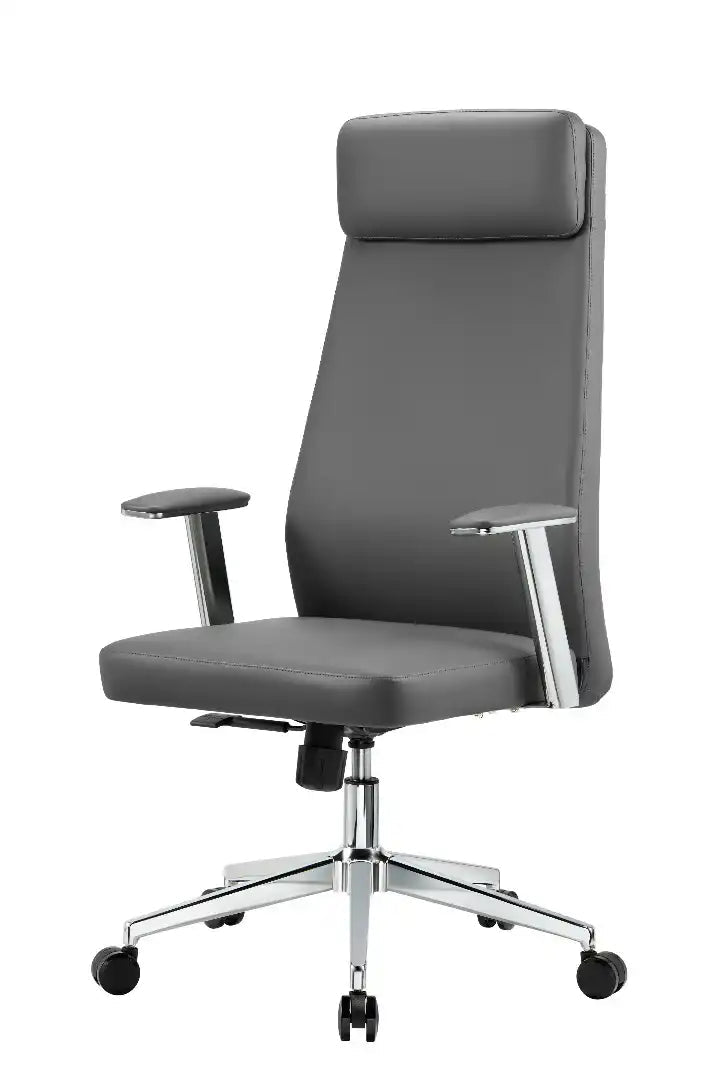 York Office Chair - Grey - Price Crash Furniture