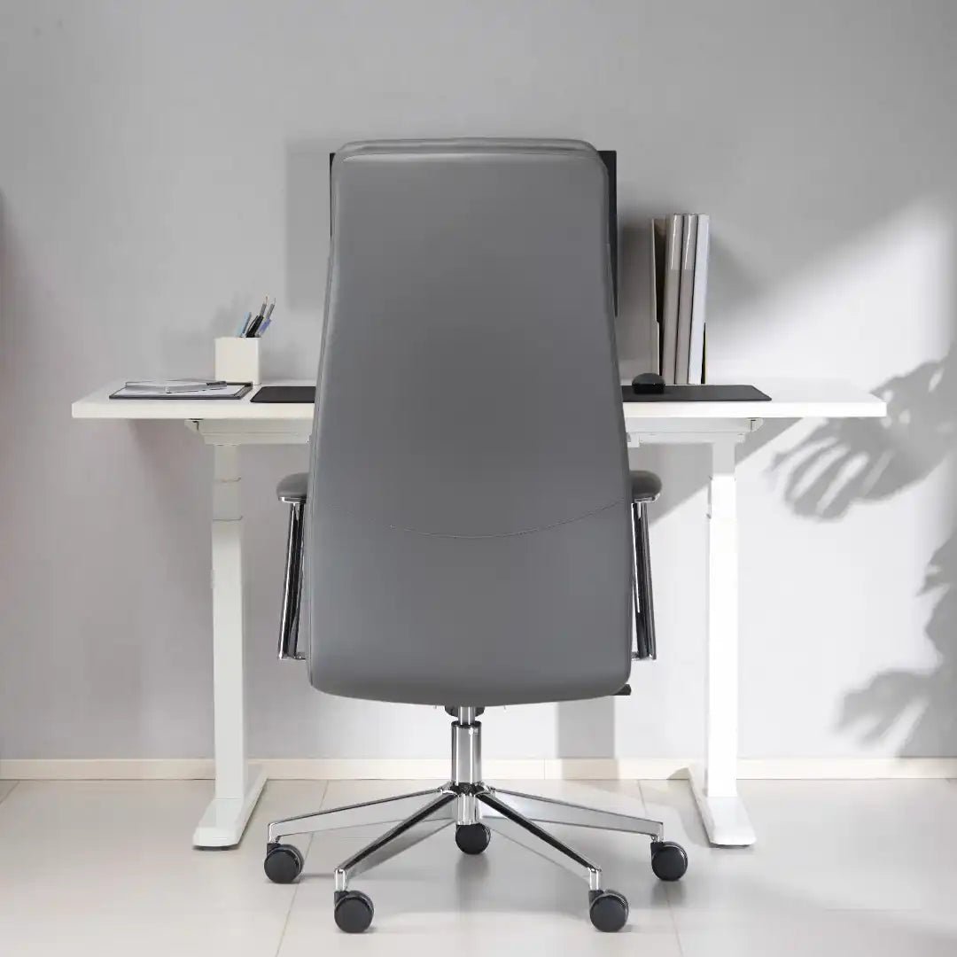 York Office Chair - Grey - Price Crash Furniture