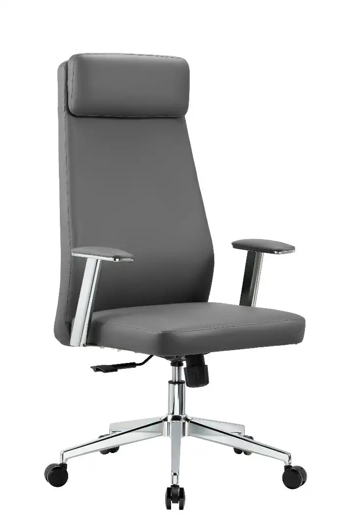 York Office Chair - Grey - Price Crash Furniture
