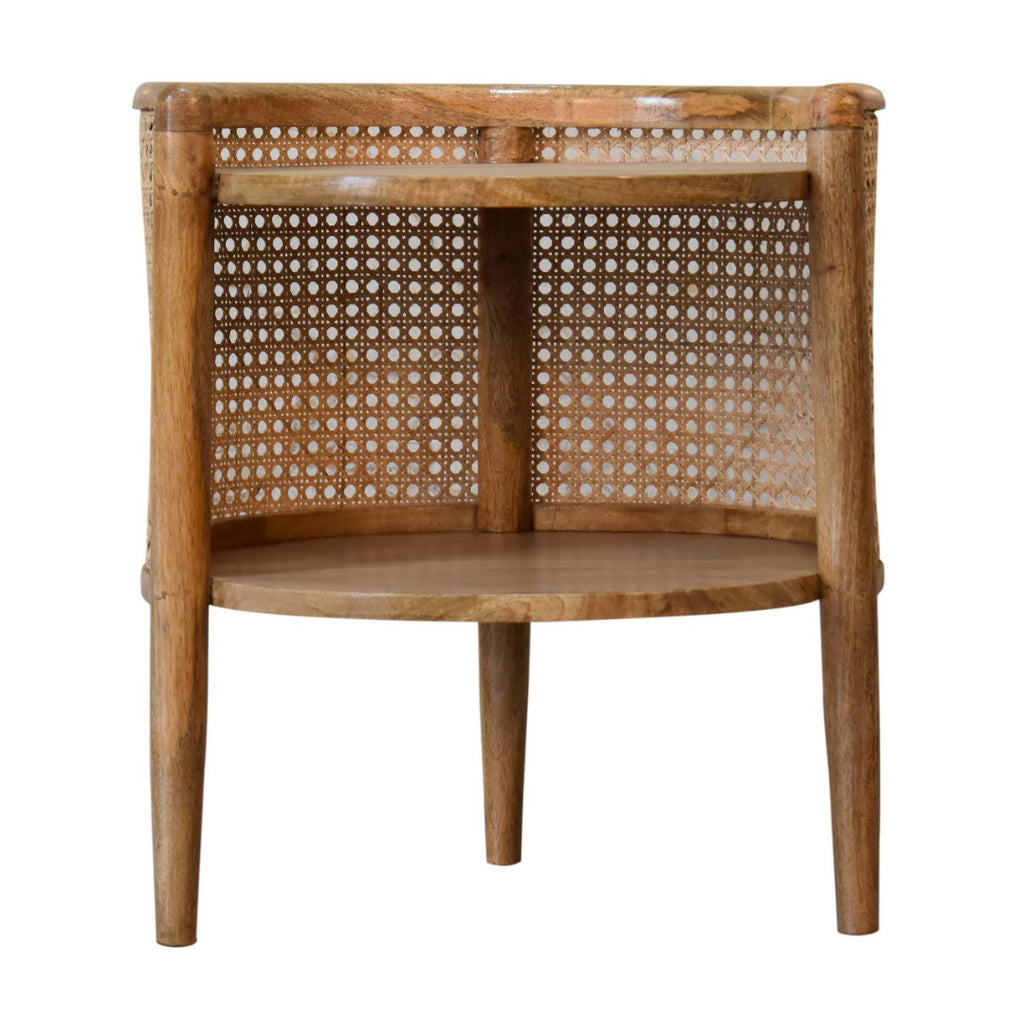 Larissa Round Bedside Cabinet by Artisan Furniture - Price Crash Furniture
