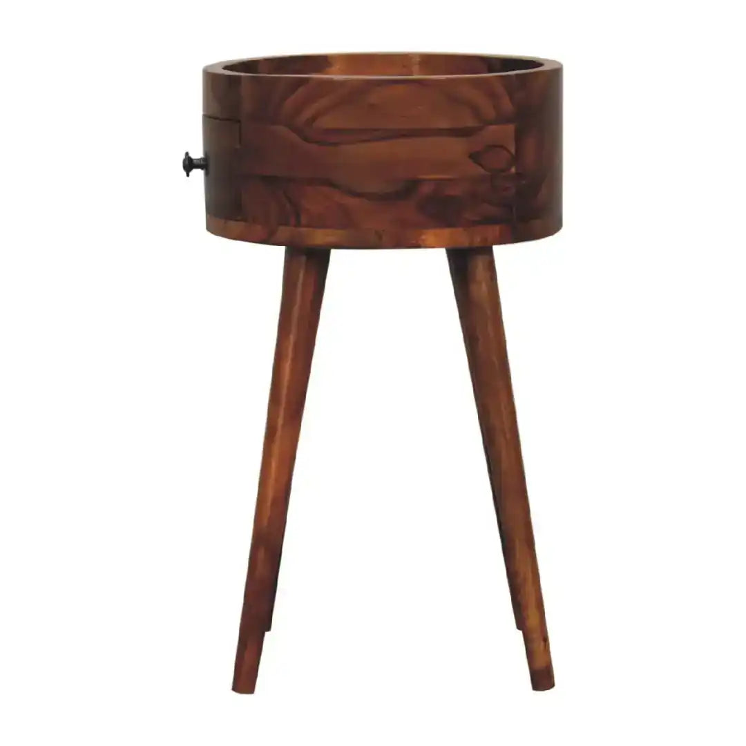 Alina Honey Bedside - Price Crash Furniture