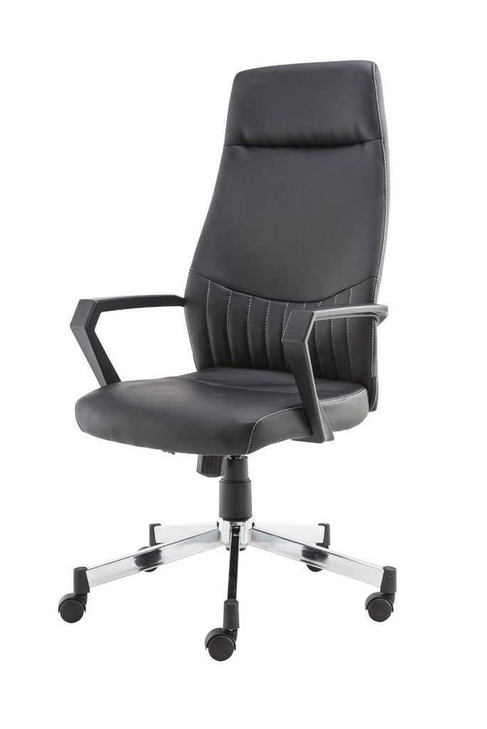 Alphason Brooklyn High Back Faux Leather Office Chair - Price Crash Furniture