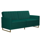 NOVOGRATZ Skylar Sofa Bed - Velvet - Green - Price Crash Furniture