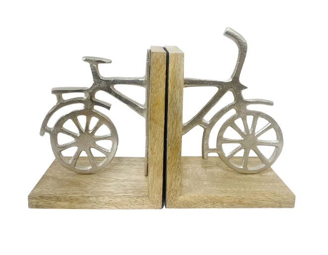 Set Of Two Bicycle Bookends - Price Crash Furniture