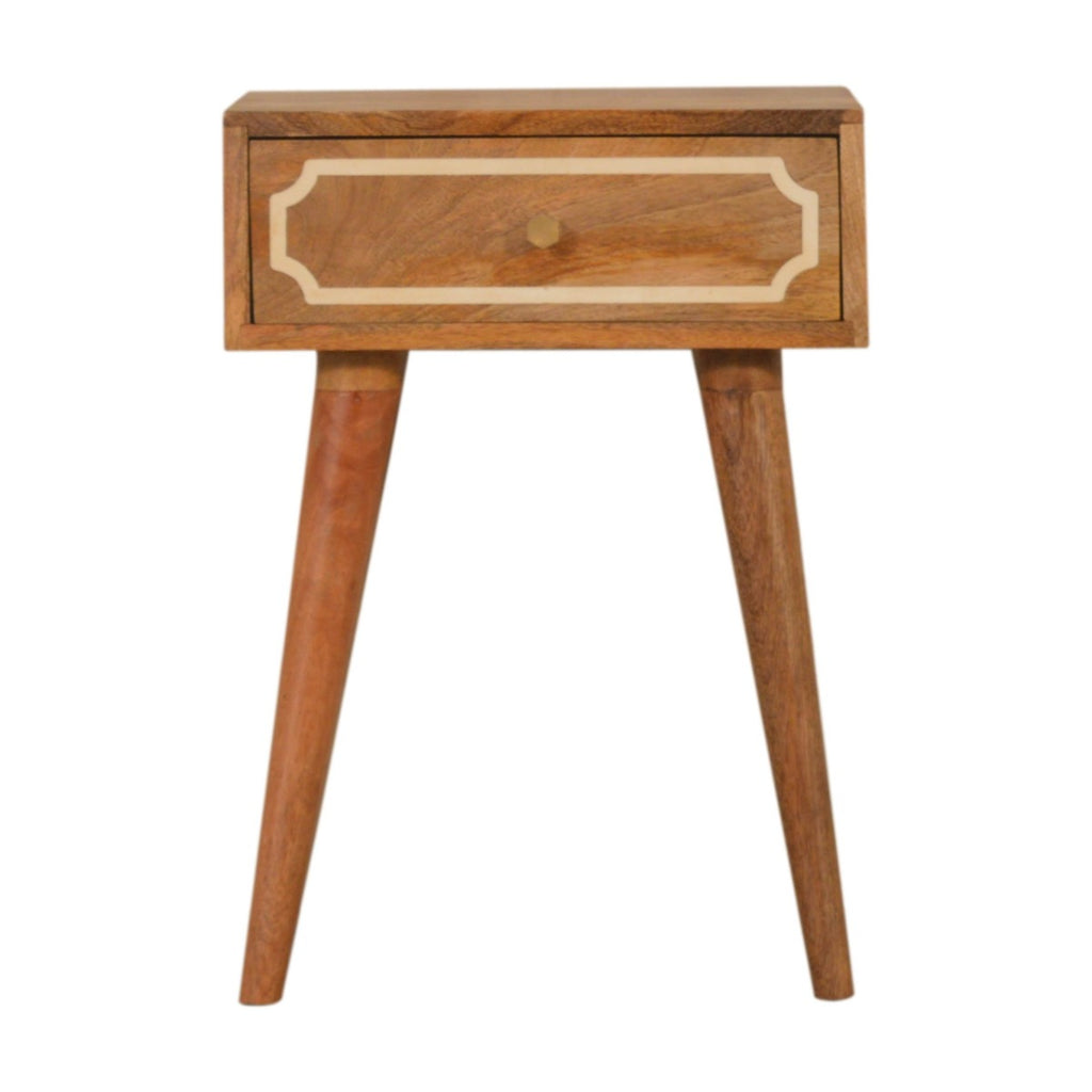 Nepal Bedside Table Nightstand - Price Crash Furniture