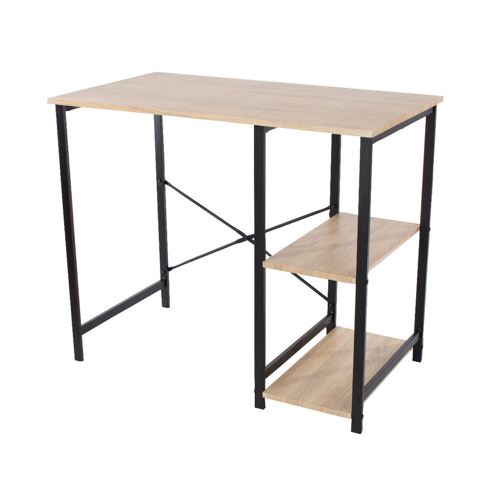 Loft Study Desk With Side Storage - Price Crash Furniture