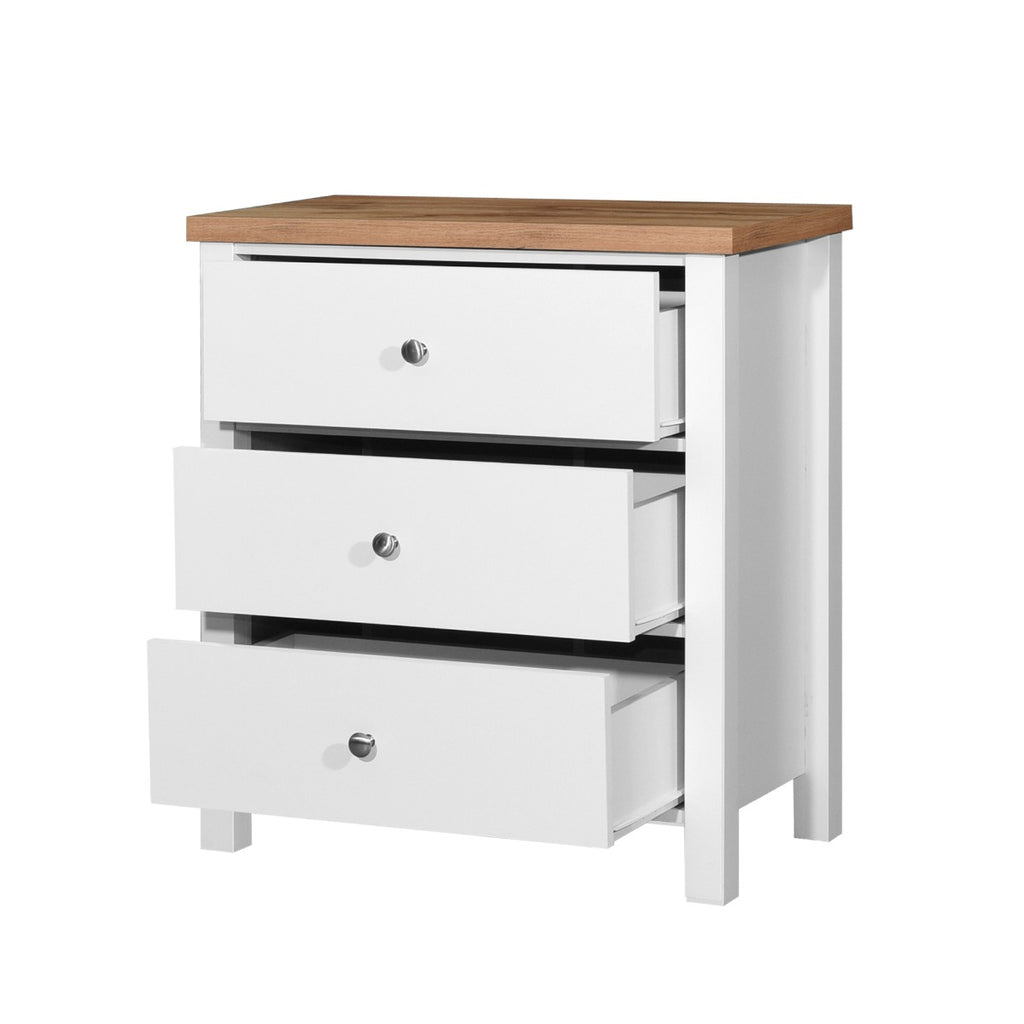Astbury 3 Drawer Chest of Drawers by TAD - Price Crash Furniture