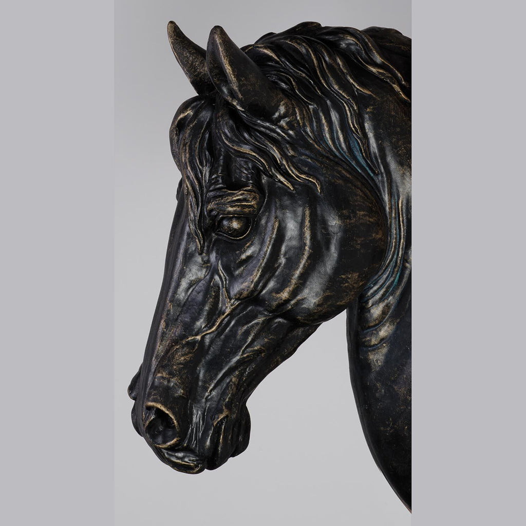 Wall Mounted Horse Head Wall Art - Home Accessory - Price Crash Furniture