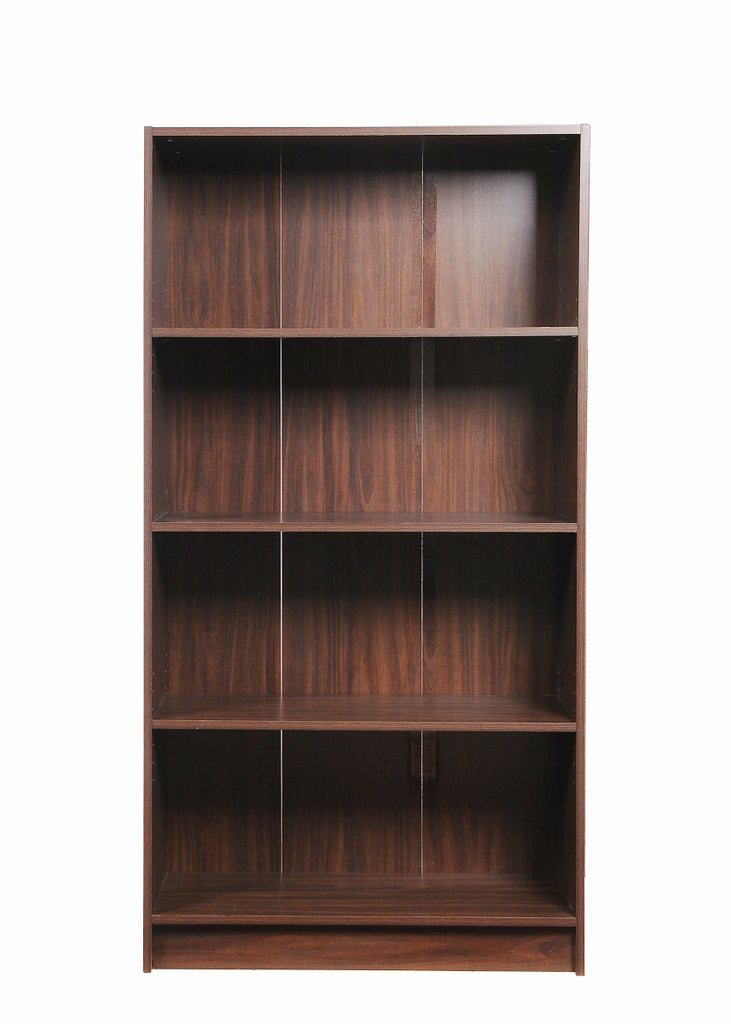 Essentials Bookcase Tall Wide in Walnut by TAD - Price Crash Furniture