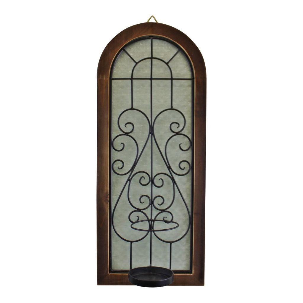Candle Wall Sconce, Arched Design - Price Crash Furniture